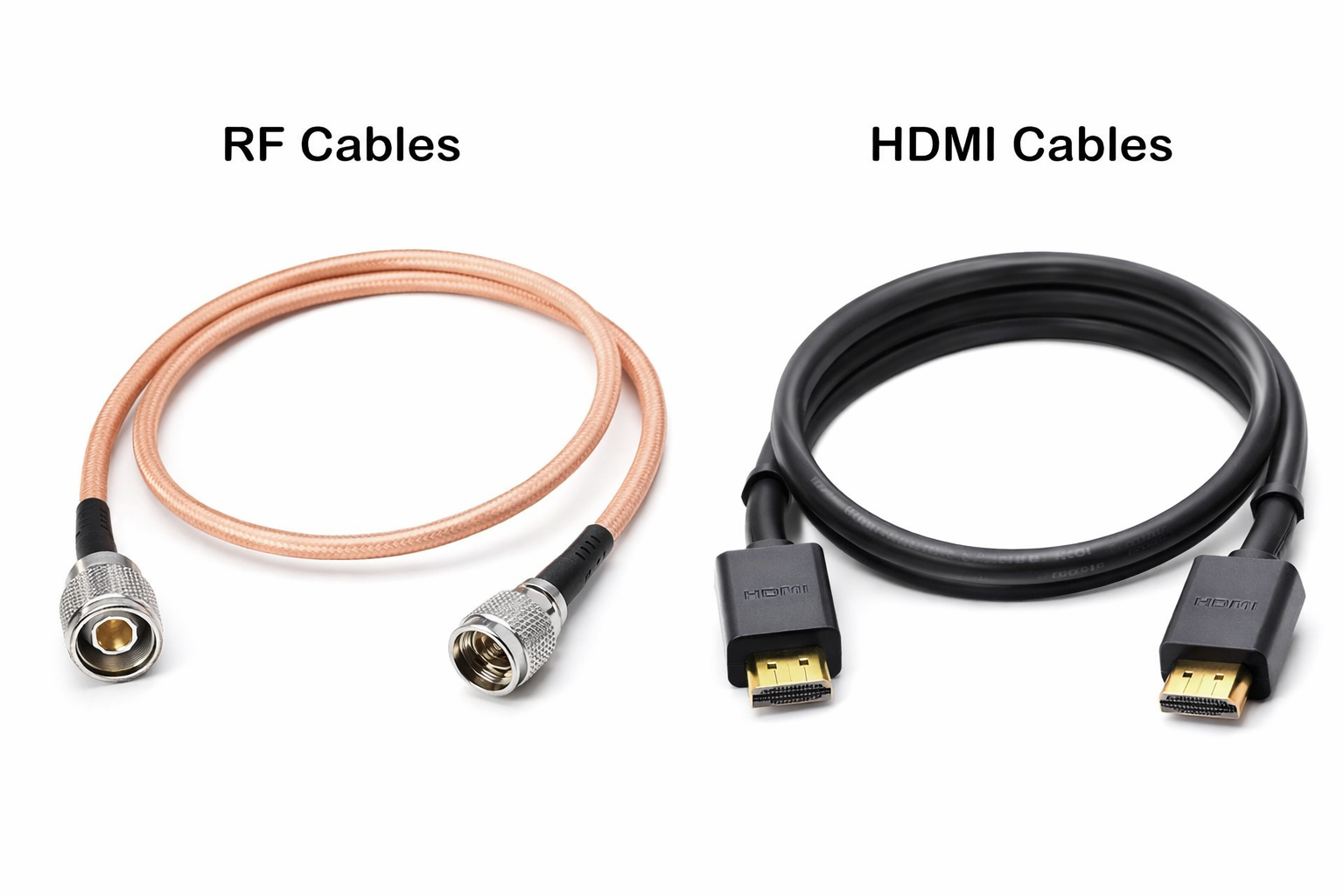 RF Cables vs. HDMI Cables
